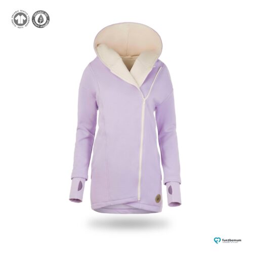 Fun2bemum babywearing coat plaszcz do noszenia ghost (11) - lawenda