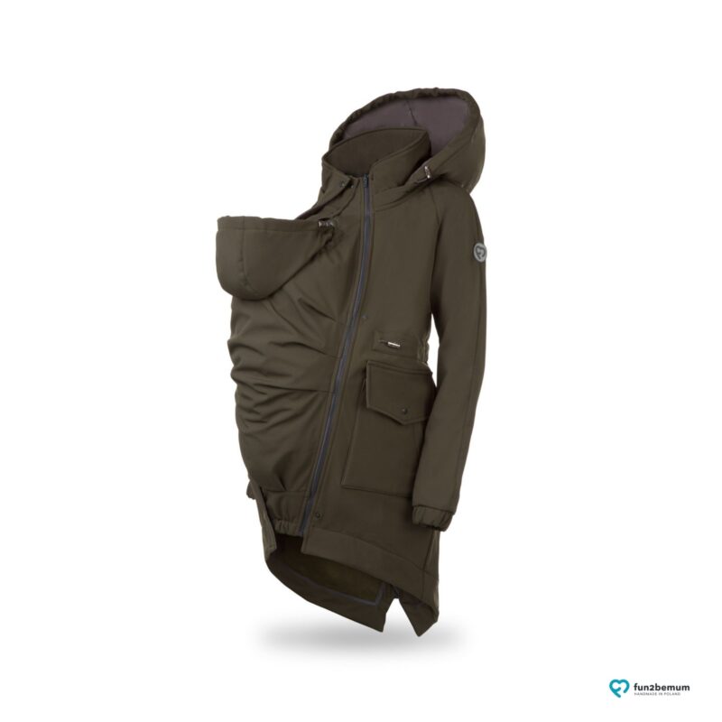 Fun2bemum babywearing parka softshell coat jacket maternity kurtka do noszenia ciazowa