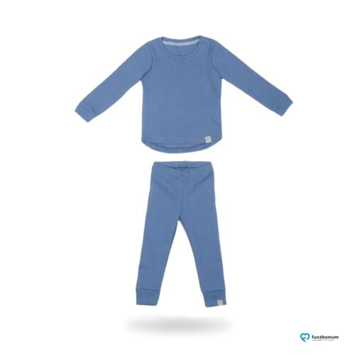 Fun2bemum dres dzieciecy dla dzieci prazkowany babywearing cotton overall for kids main 2