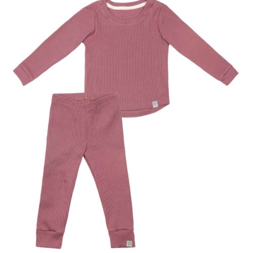 Fun2bemum dres dzieciecy dla dzieci prazkowany babywearing cotton overall for kids rose brown 5