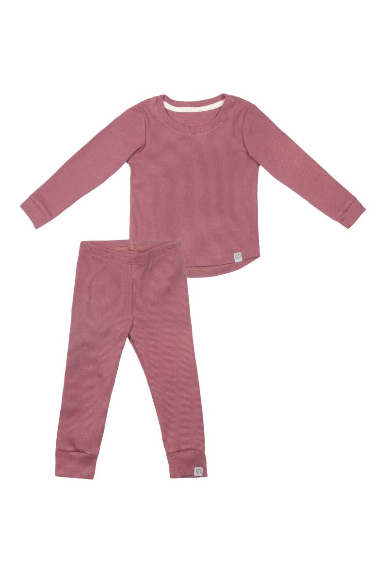 Fun2bemum dres dzieciecy dla dzieci prazkowany babywearing cotton overall for kids rose brown 5