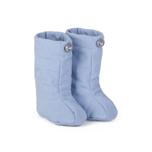 fun2bemum softshell boots for baby dust blue melange III