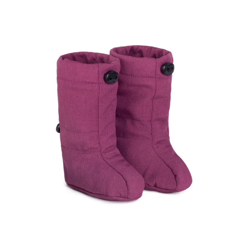 fun2bemum softshell boots for baby plum melange III