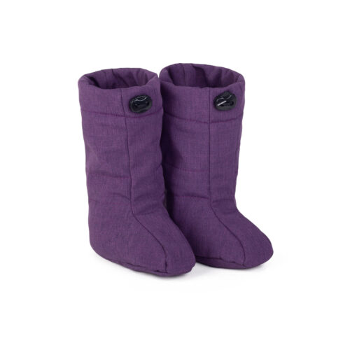 fun2bemum softshell boots for baby purple melange III