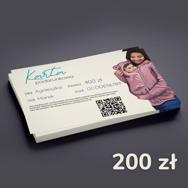 Elektroniczna karta podarunkowa Fun2bemum voucher gift card 200